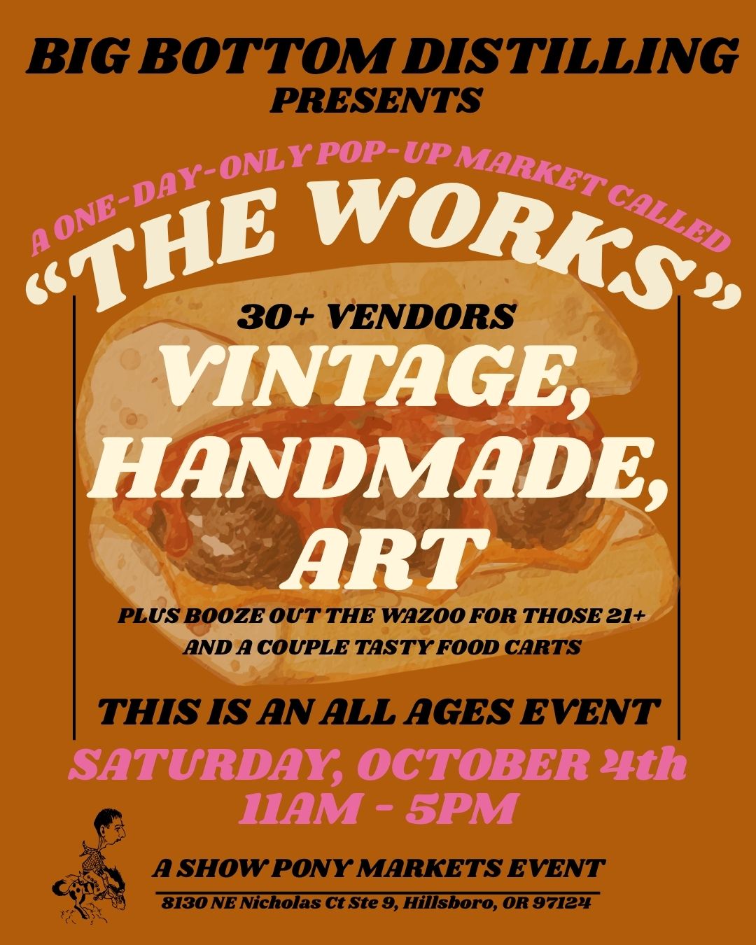 THE WORKS - Sat, Oct. 4th - Hillsboro, OR
